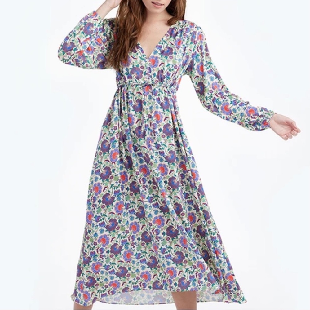 Summersalt The Cinched Waist Caftan Dress XL